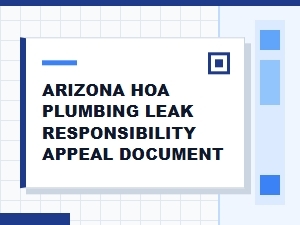 Appealing an Hoa Plumbing Leak Responsibility